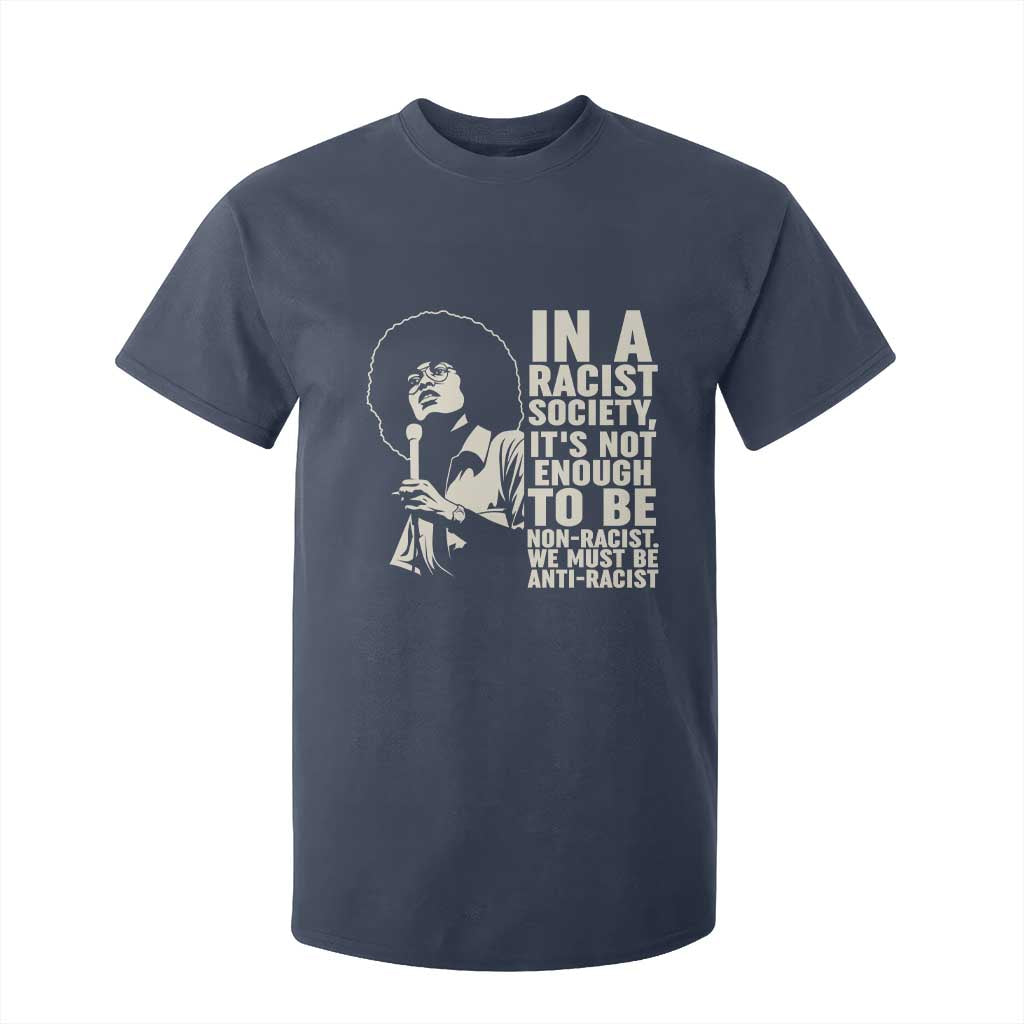 Angela Davis Inspirational Quote T Shirt For Kid - African Pride