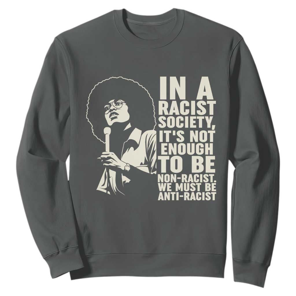 Angela Davis Inspirational Quote Sweatshirt - African Pride