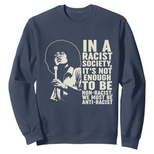 Angela Davis Inspirational Quote Sweatshirt - African Pride