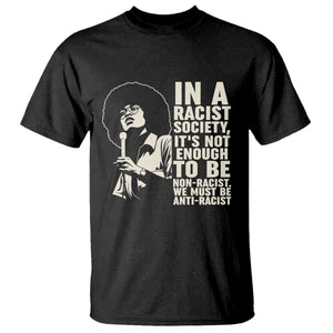 Angela Davis Inspirational Quote T Shirt - African Pride