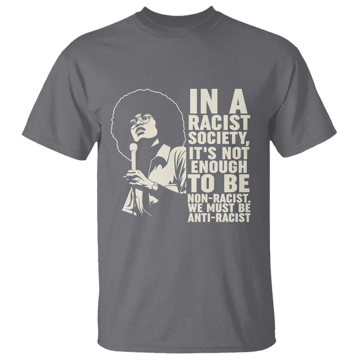 Angela Davis Inspirational Quote T Shirt - African Pride