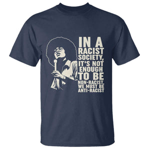 Angela Davis Inspirational Quote T Shirt - African Pride