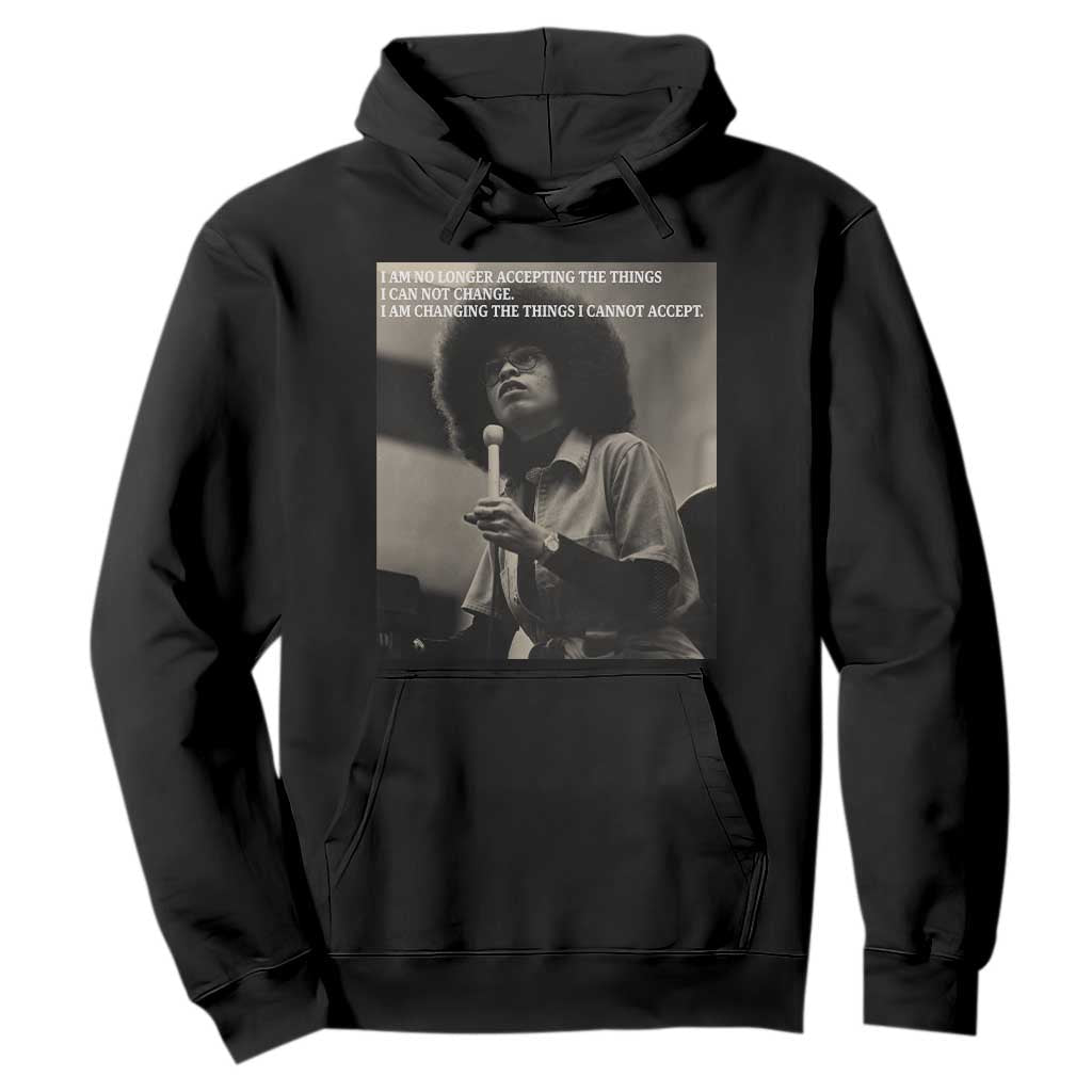 Angela Davis Inspirational Quote Hoodie Black History Month - African Pride