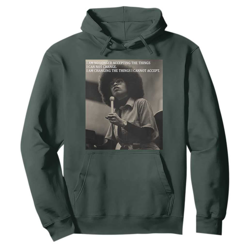 Angela Davis Inspirational Quote Hoodie Black History Month - African Pride