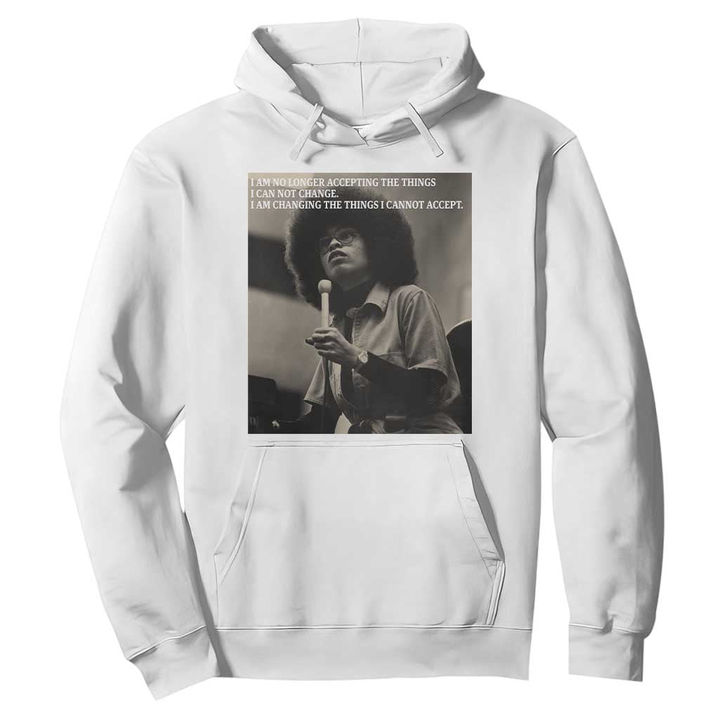 Angela Davis Inspirational Quote Hoodie Black History Month - African Pride