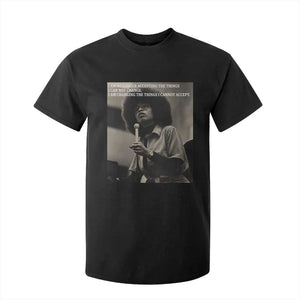 Angela Davis Inspirational Quote T Shirt For Kid Black History Month - African Pride