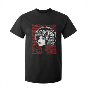 Angela Davis Inspirational Quote T Shirt For Kid Black History Month