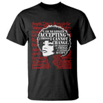 Angela Davis Inspirational Quote T Shirt Black History Month