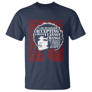 Angela Davis Inspirational Quote T Shirt Black History Month