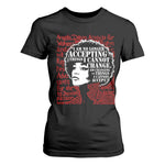 Angela Davis Inspirational Quote T Shirt For Women Black History Month