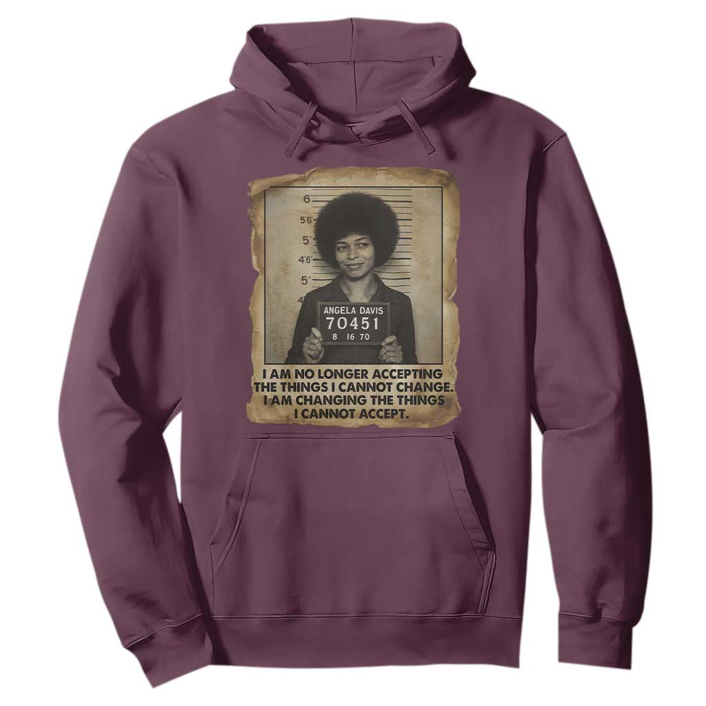 Angela Davis Inspirational Quote Hoodie Black History Melanin
