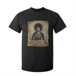 Angela Davis Inspirational Quote T Shirt For Kid Black History Melanin