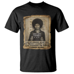 Angela Davis Inspirational Quote T Shirt Black History Melanin