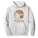 Black Cowboy Santa Christmas Hoodie Feeling Jolly - African Pride