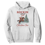 Cowboy Santa Western Christmas Hoodie Rockin Around The Xmas Tree - African Pride