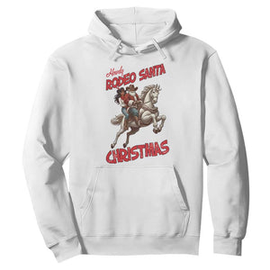 Black Cowboy Santa Christmas Hoodie African American Western - African Pride