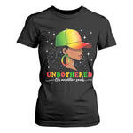 Afro African American T Shirt For Women Unbothered By Negative Souls Black Sassy Queen