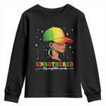 Afro African American Youth Sweatshirt Unbothered By Negative Souls Black Sassy Queen