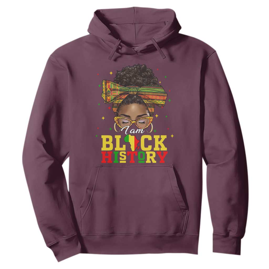 Black History Month Hoodie Messy Pun Afro African American