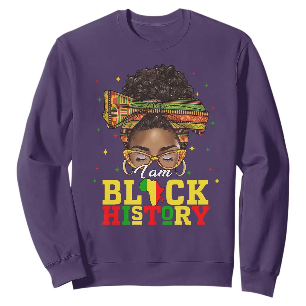 Black History Month Sweatshirt Messy Pun Afro African American