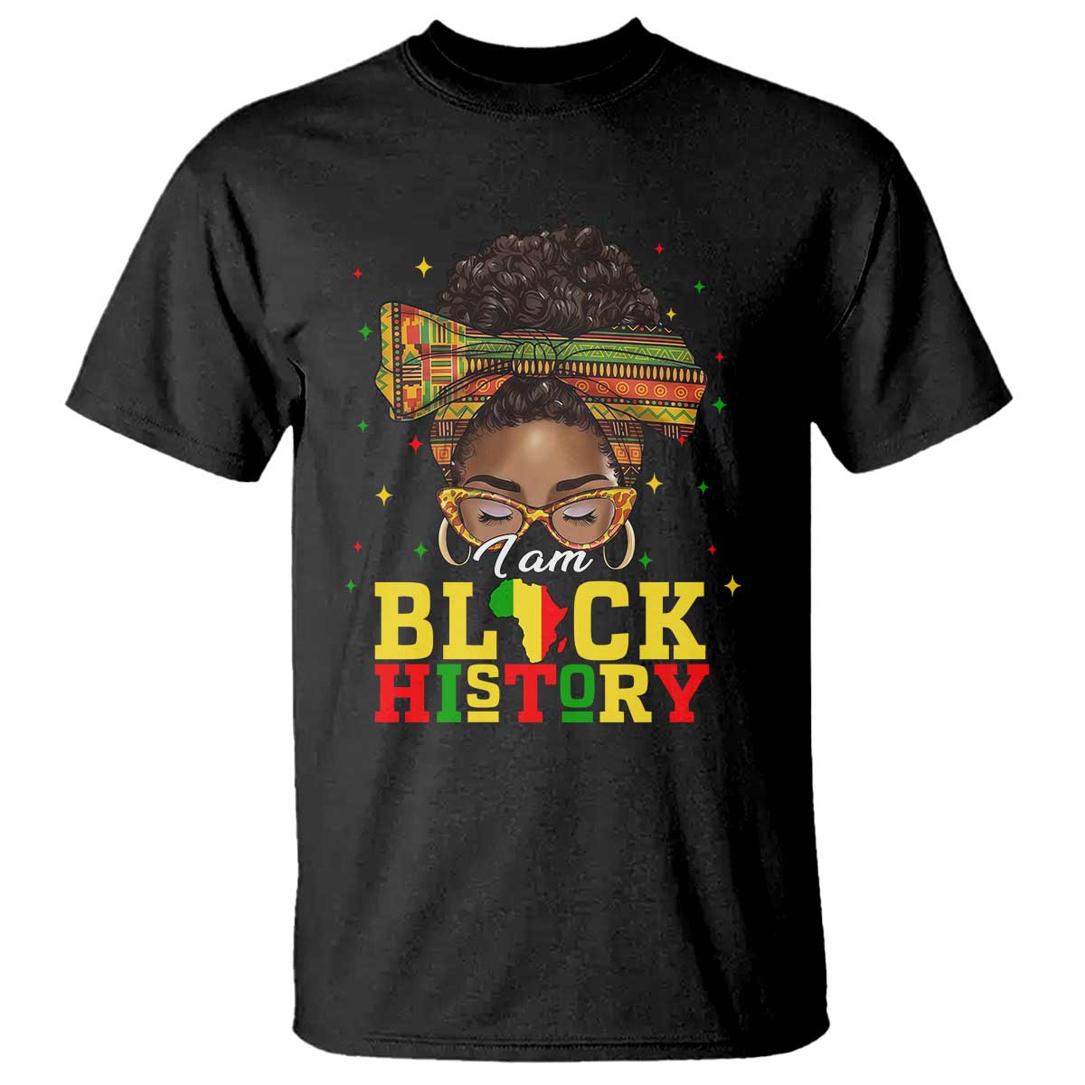 Black History Month T Shirt Messy Pun Afro African American