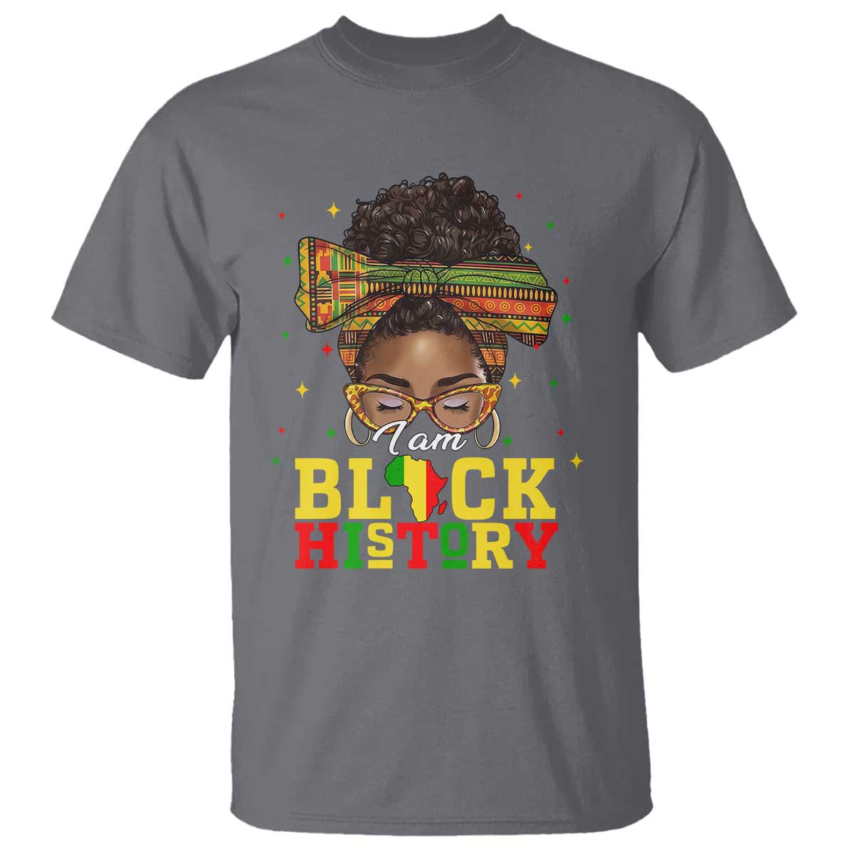 Black History Month T Shirt Messy Pun Afro African American