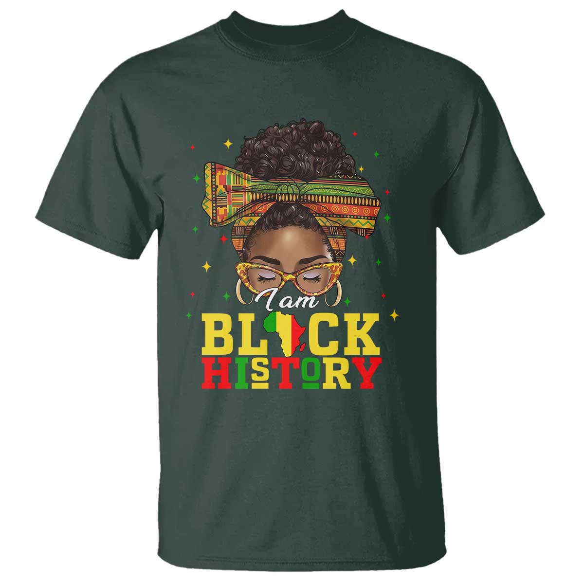 Black History Month T Shirt Messy Pun Afro African American