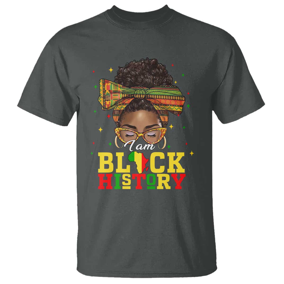Black History Month T Shirt Messy Pun Afro African American
