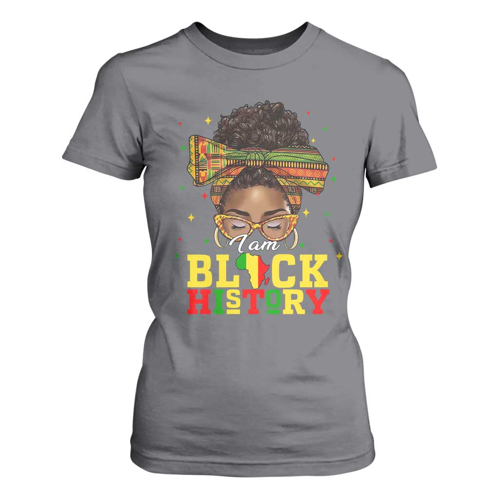 Black History Month T Shirt For Women Messy Pun Afro African American