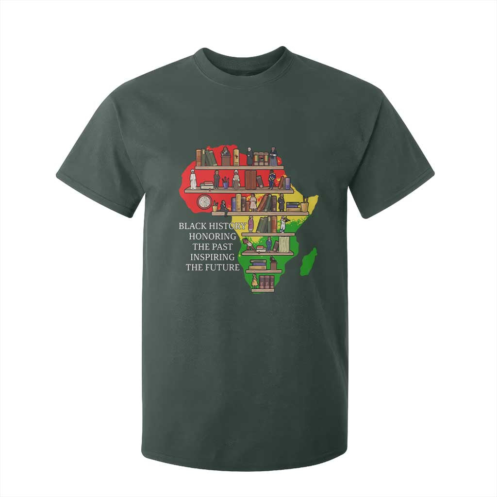 Black History Teacher T Shirt For Kid Black History Honoring The Past Inspiring The Future
