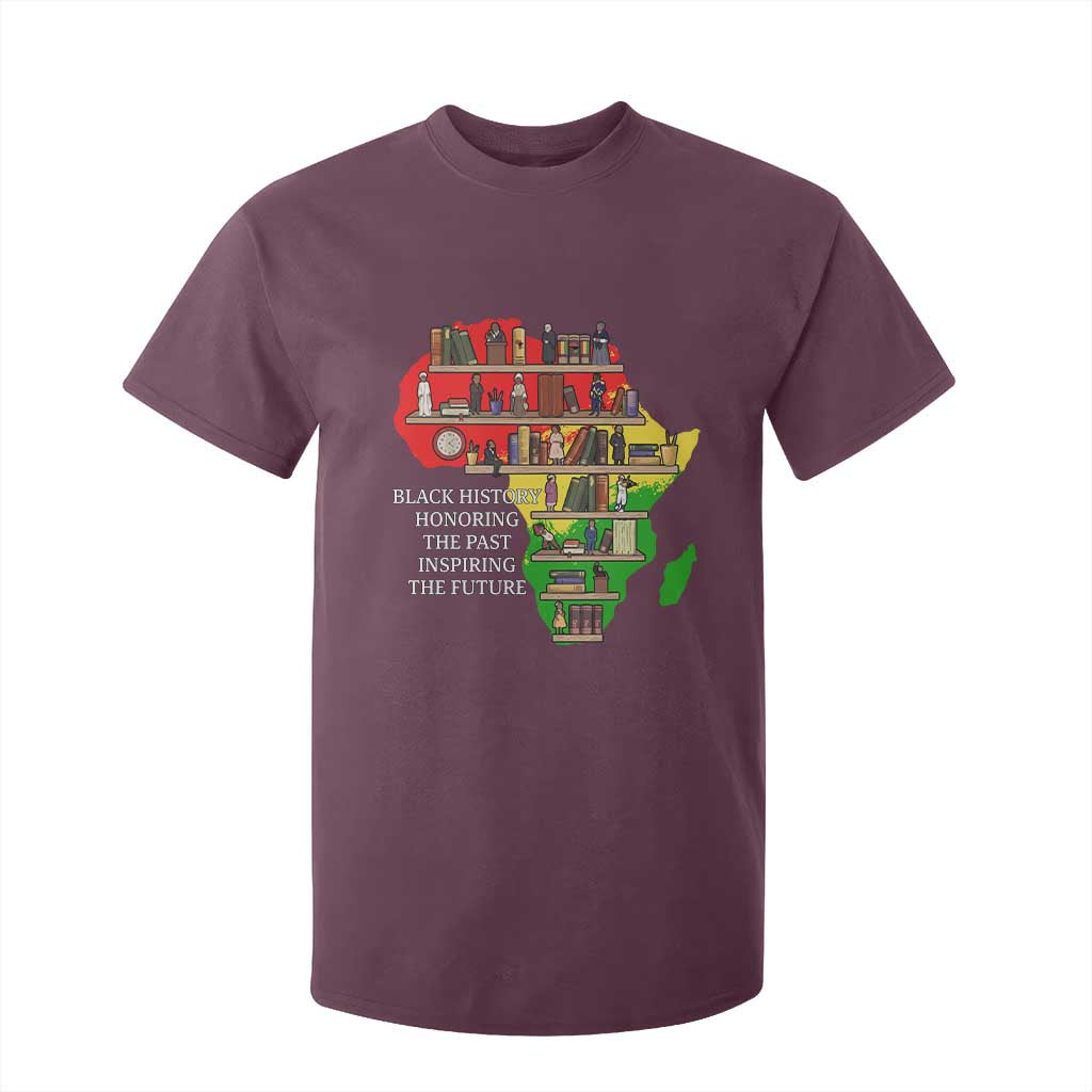 Black History Teacher T Shirt For Kid Black History Honoring The Past Inspiring The Future