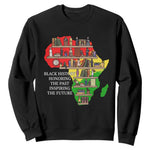 Black History Teacher Sweatshirt Black History Honoring The Past Inspiring The Future