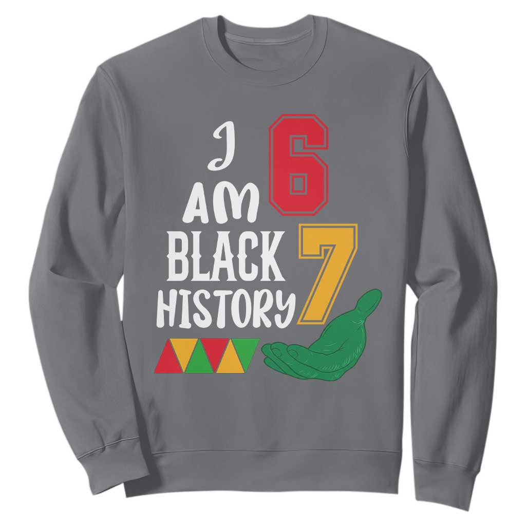 Funny Six Seven African American Sweatshirt Black History Month