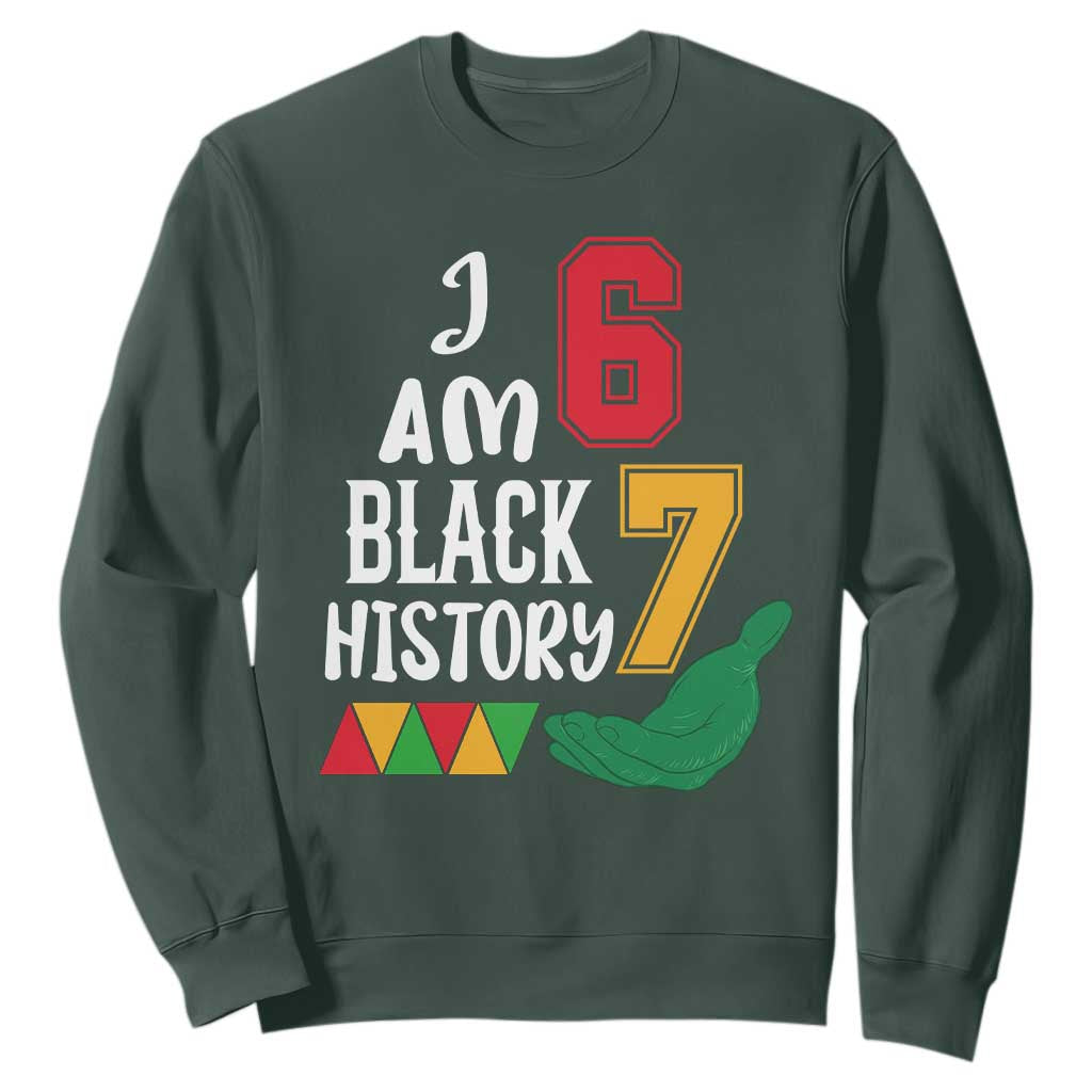 Funny Six Seven African American Sweatshirt Black History Month