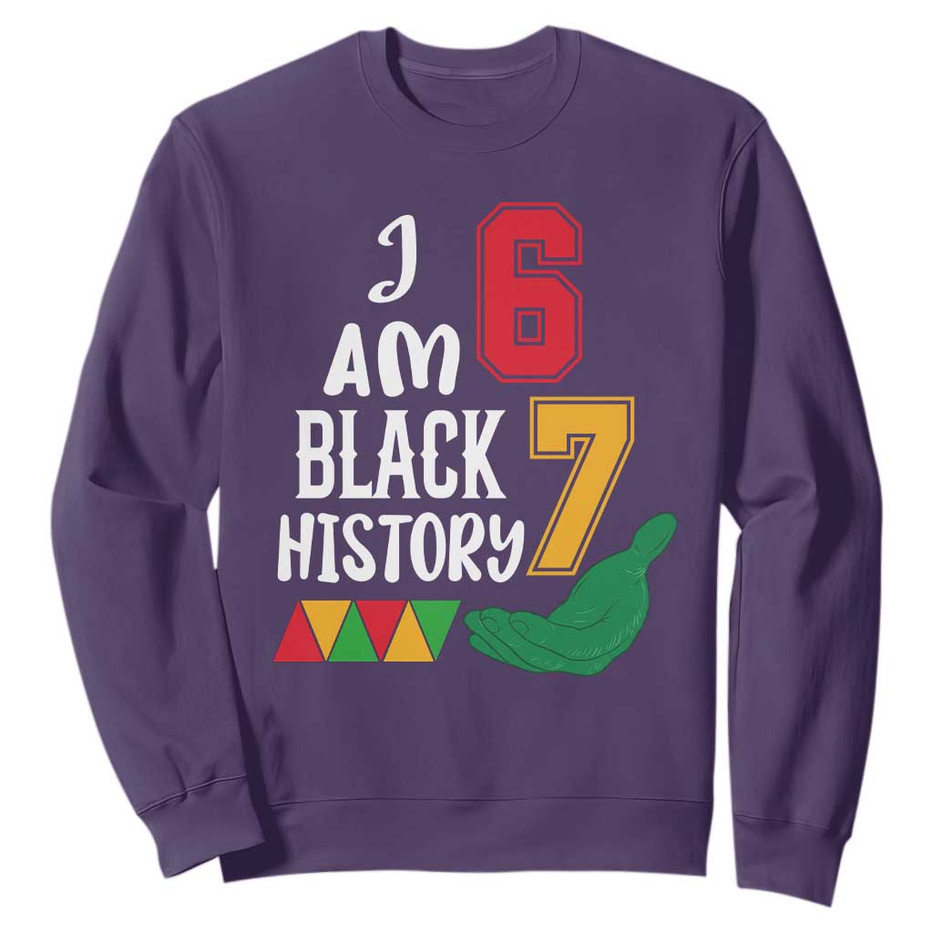 Funny Six Seven African American Sweatshirt Black History Month