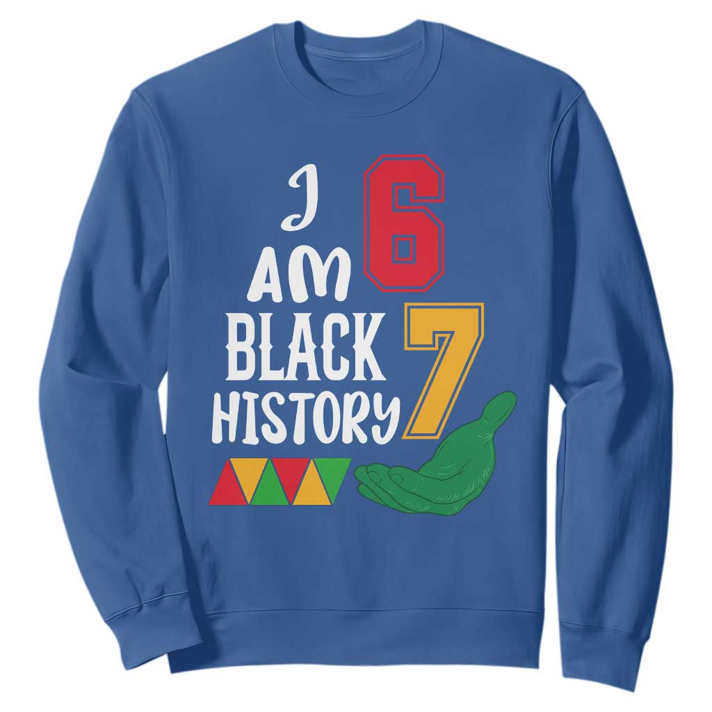 Funny Six Seven African American Sweatshirt Black History Month