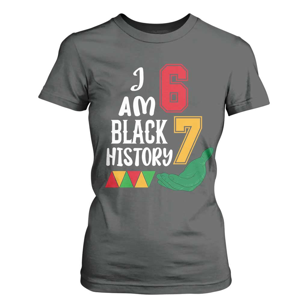 Funny Six Seven African American T Shirt For Women Black History Month