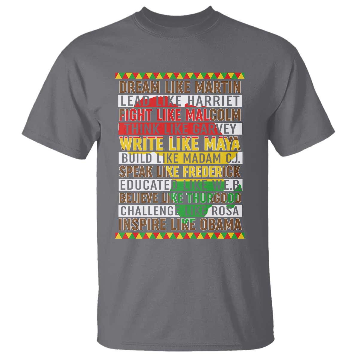 Black History Month T Shirt Dream Like Martin Lead Like Harriet