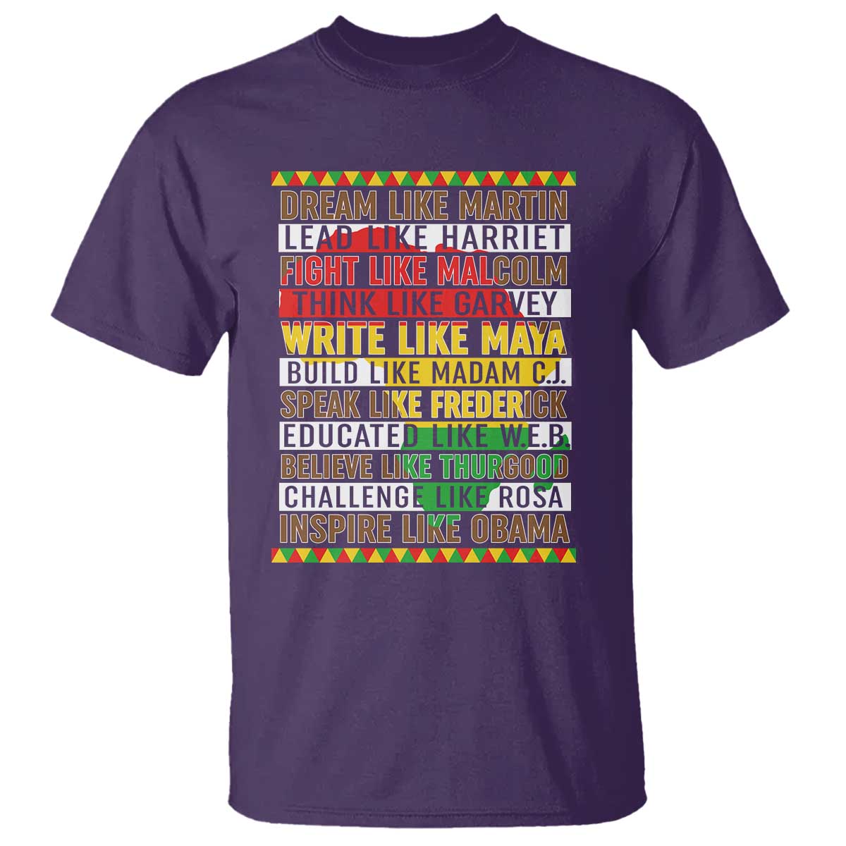 Black History Month T Shirt Dream Like Martin Lead Like Harriet