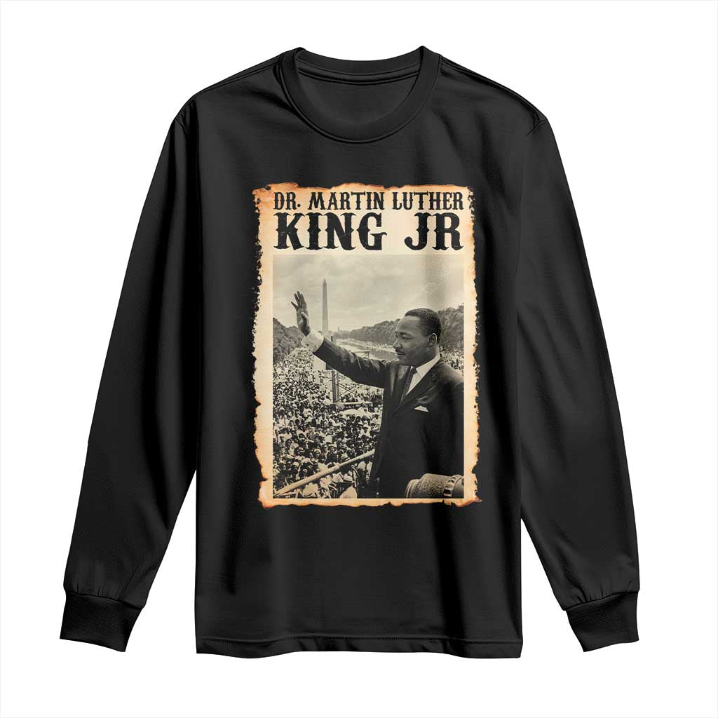 Martin Luther King Jr MLK Day Long Sleeve Shirt - African Pride