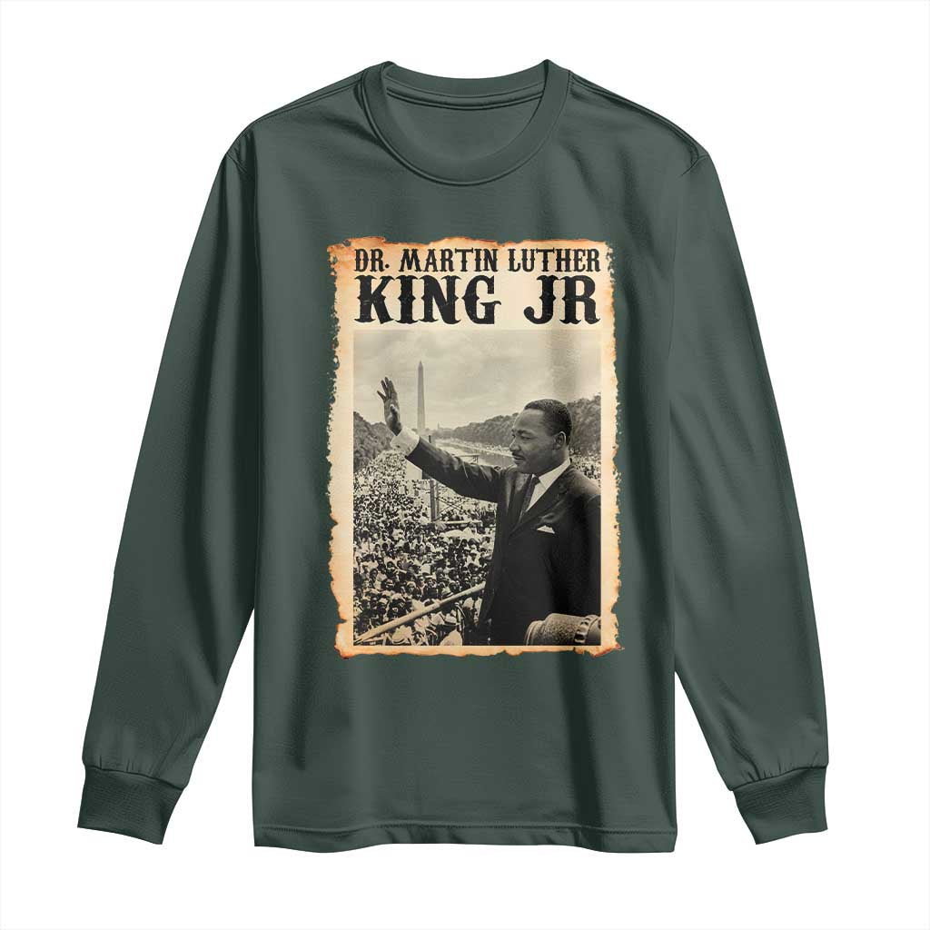 Martin Luther King Jr MLK Day Long Sleeve Shirt - African Pride