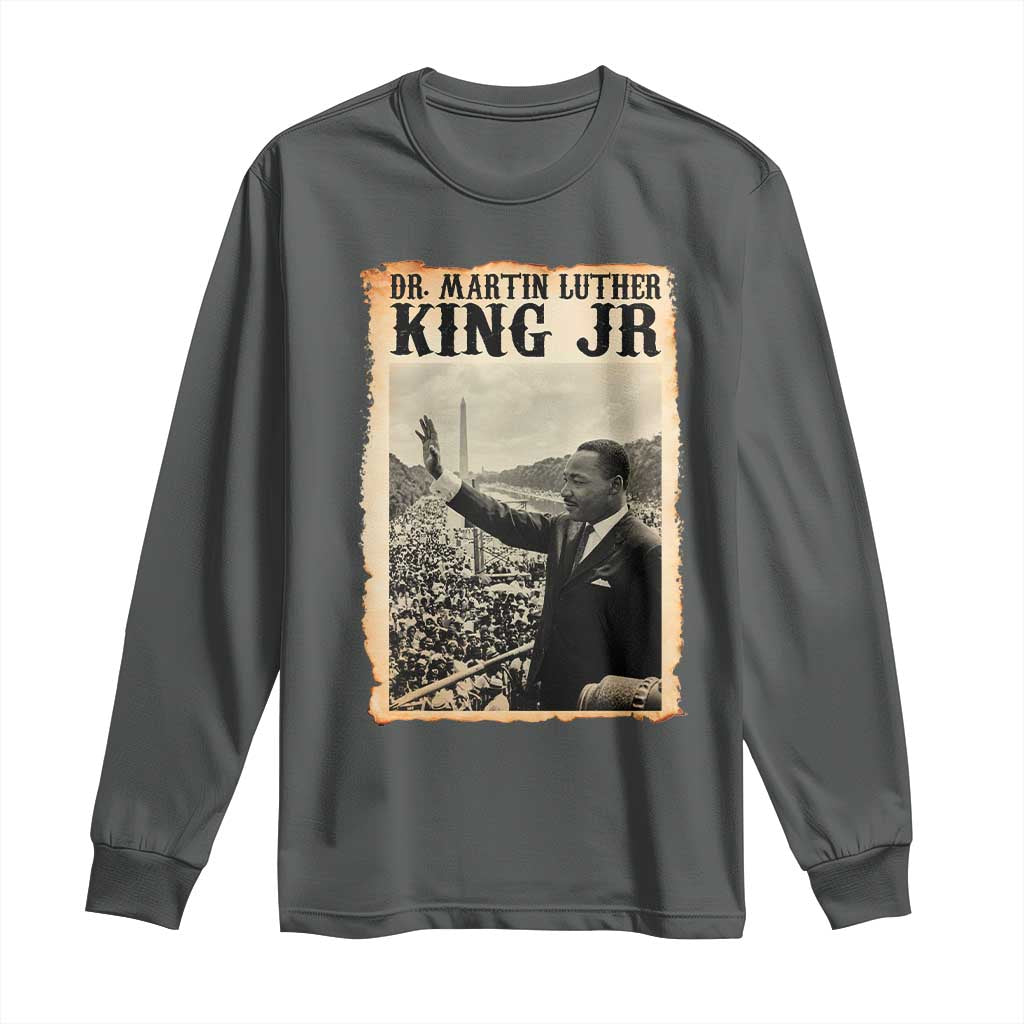 Martin Luther King Jr MLK Day Long Sleeve Shirt - African Pride