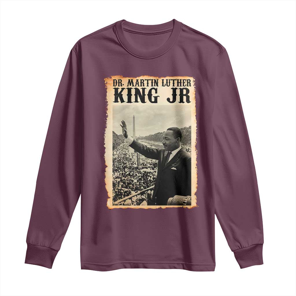 Martin Luther King Jr MLK Day Long Sleeve Shirt - African Pride