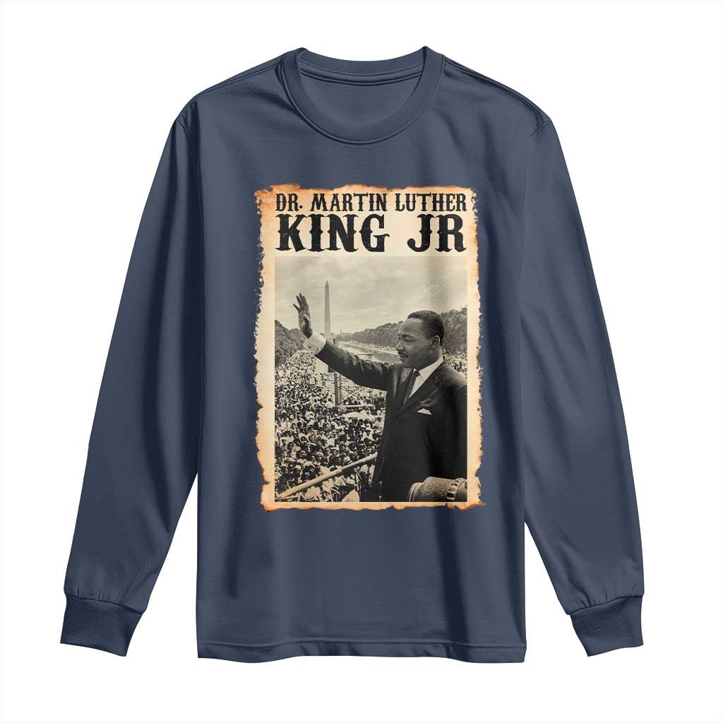 Martin Luther King Jr MLK Day Long Sleeve Shirt - African Pride