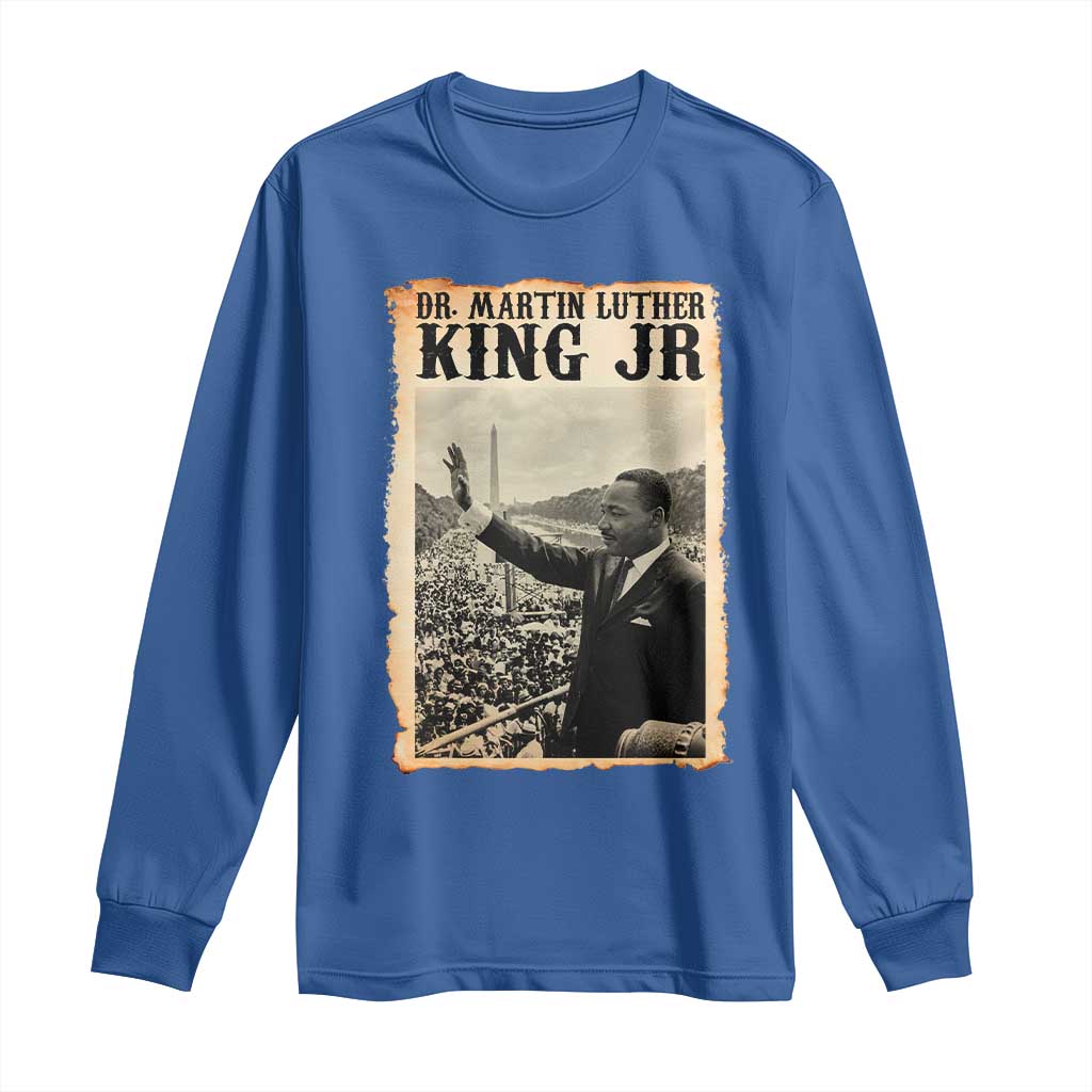 Martin Luther King Jr MLK Day Long Sleeve Shirt - African Pride