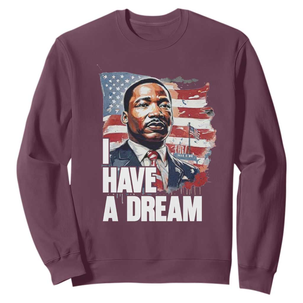 Martin Luther King Jr Sweatshirt I Have A Dream - African Pride