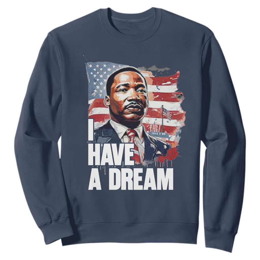 Martin Luther King Jr Sweatshirt I Have A Dream - African Pride