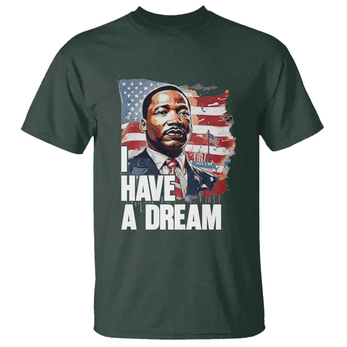 Martin Luther King Jr T Shirt I Have A Dream - African Pride