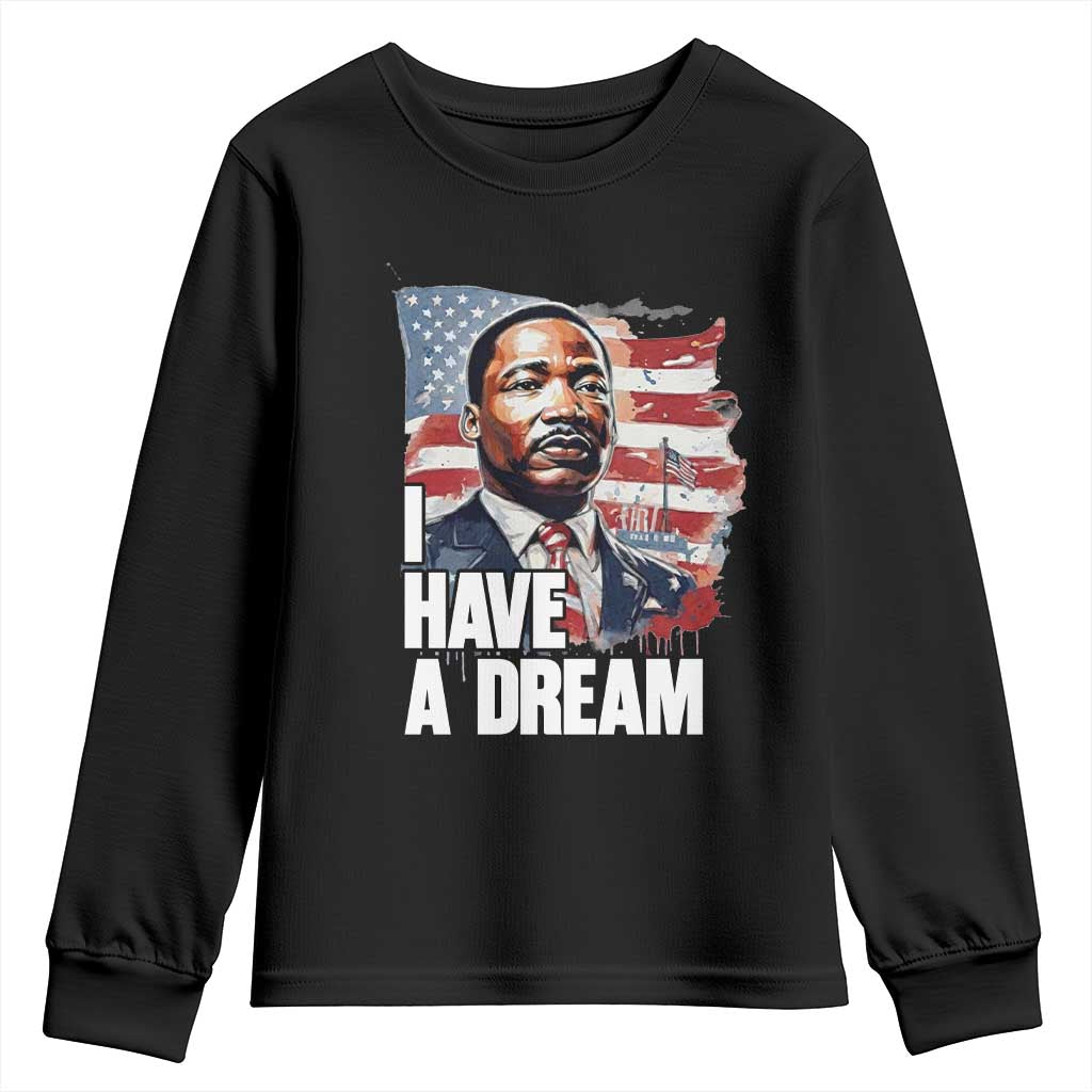 Martin Luther King Jr Youth Sweatshirt I Have A Dream - African Pride