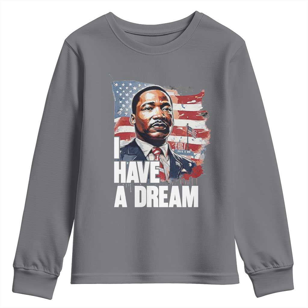 Martin Luther King Jr Youth Sweatshirt I Have A Dream - African Pride